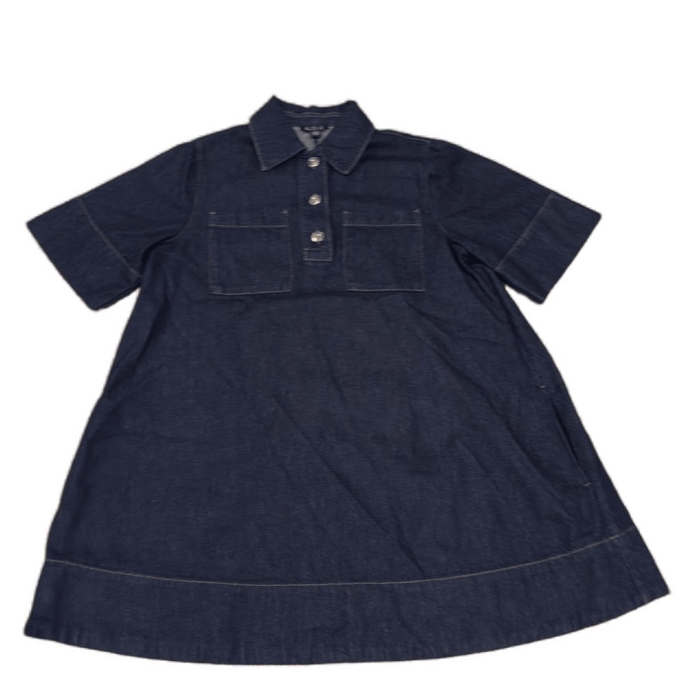 Dark Blue Aligne Denim Dress